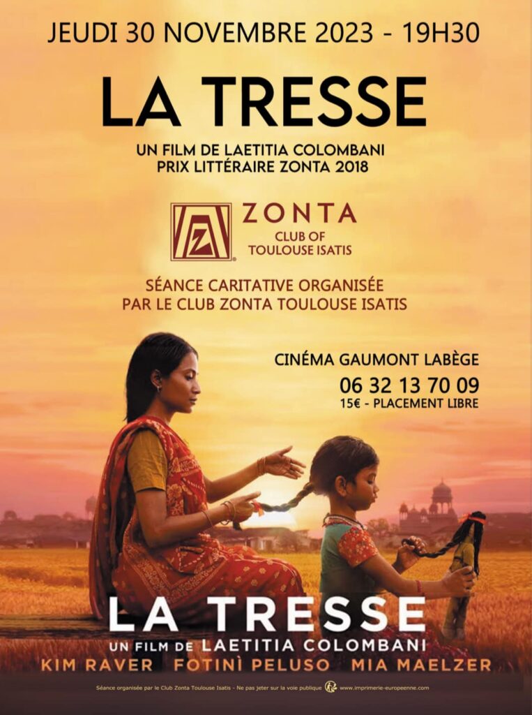 Affiche cinéma La Tresse