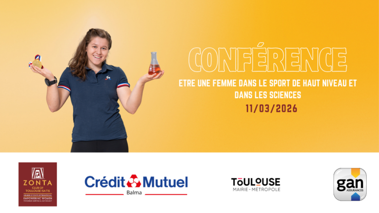 Conférence : Être une femme dans le sport de haut niveau et dans les sciences avec Elsa Gaubert