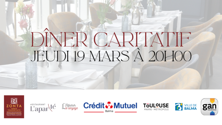 Dîner caritatif – 19 mars 2026